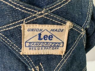 Vintage Buddy Lee Doll w/Blue Denim Work Clothes.  100.  Complete.  VGC. 5