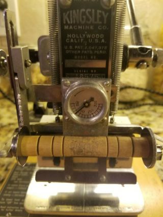 Model M - 50 Vintage Kingsley Machine Hot Foil Stamping Machine Accessories 12