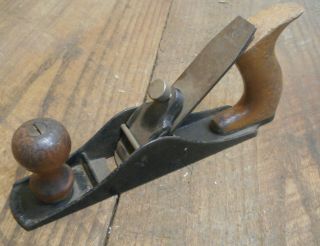 L4185 - Vintage Stanley Sweetheart No.  40 Scrub Plane Woodworking Tool