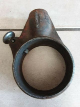 Vintage Ridgid 12 r ratchet pipe Threader with dies 3/4 inch 1 1/2 inch 2 inch 3
