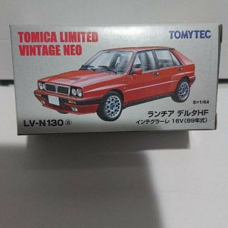 Tomica Limited Vintage Lancia Red Tomytec Delta Hf Lv - N130 Rare From Japan F/s