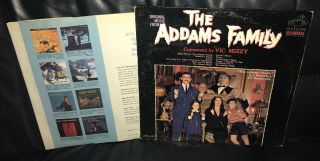 Vintage 1960’s “The Addams Family” Vinyl LP Record Album Music,  Sleeve 3