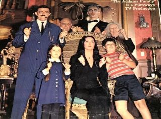 Vintage 1960’s “The Addams Family” Vinyl LP Record Album Music,  Sleeve 6