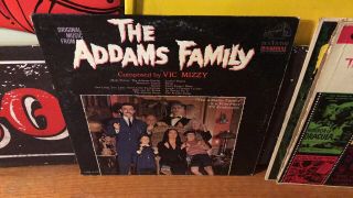 Vintage 1960’s “The Addams Family” Vinyl LP Record Album Music,  Sleeve 7