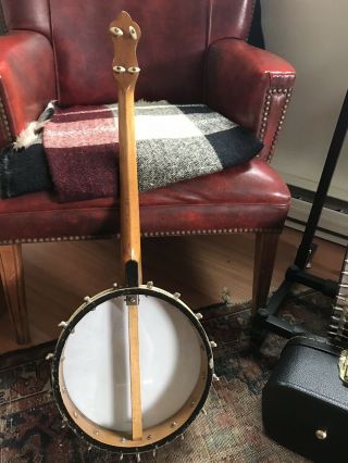 Vintage 4 String 17 fret Tenor Banjo Ready To Play.  20’s - 30’s 2