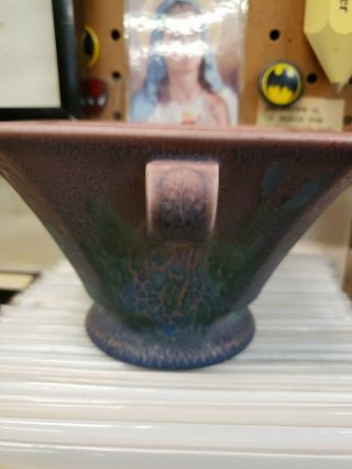 Vintage Rookwood Pottery Vase Floral Lilac,  Blue,  GreenMarked XXVI 2741 4