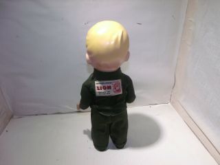 Vintage 50 ' s 60 ' s Lion Texaco Gas Station Attendant Doll 5