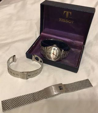 Vintage Tissot PR516 Seastar Automatic Swiss Mens Wrist Watch,  More 3