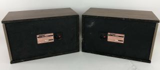 Vintage Bose 301 Series II Bookshelf Speakers Direct Reflecting 8