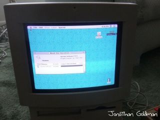 Apple Macintosh Performa 550 LC 550 36MB RAM 1GB HD Apple IIe Card RARE VINTAGE 11
