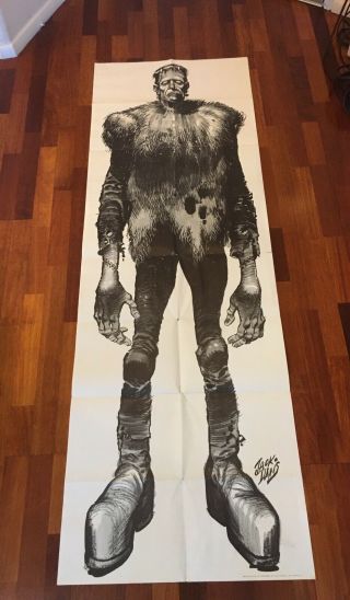 Frankenstein Jack Davis Famous Monsters Captain Company Vintage Poster