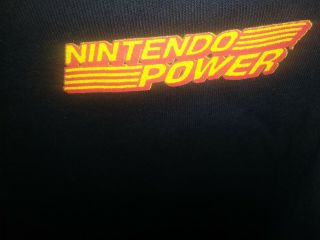 Nintendo Power Club vintage t - shirt 1989 size M.  never worn RARE 2