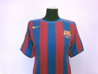 MESSI 30 Barcelona Vintage Nike Home Football Shirt 2005/06 (S) (M) Argentina 3