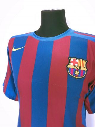 MESSI 30 Barcelona Vintage Nike Home Football Shirt 2005/06 (S) (M) Argentina 5