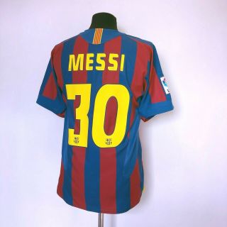 MESSI 30 Barcelona Vintage Nike Home Football Shirt 2005/06 (S) (M) Argentina 7