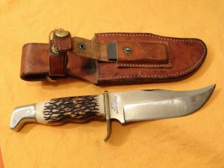 Rare Schrade Walden 171uh Bowie Knife Early Model 1062 Vintage Schrade Walden