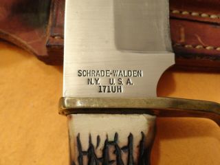 rare schrade walden 171UH bowie knife early model 1062 VINTAGE SCHRADE WALDEN 2