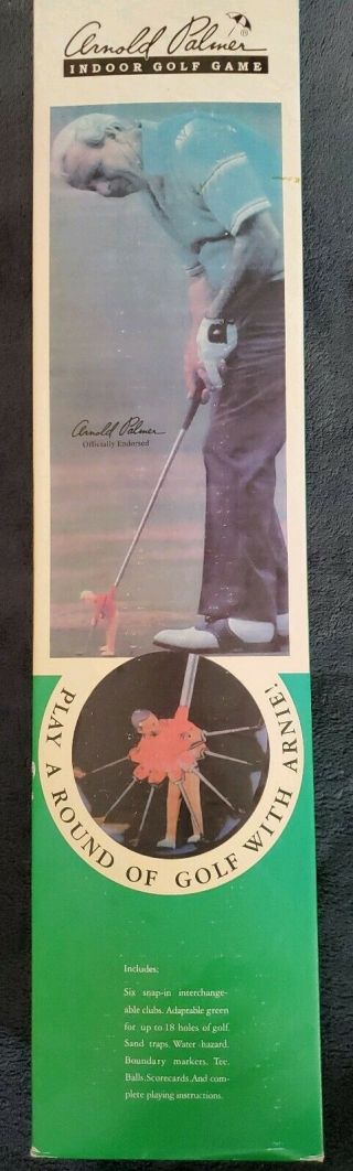 Arnold Palmer Indoor Golf Game Collectible From 1999,  Never Opened