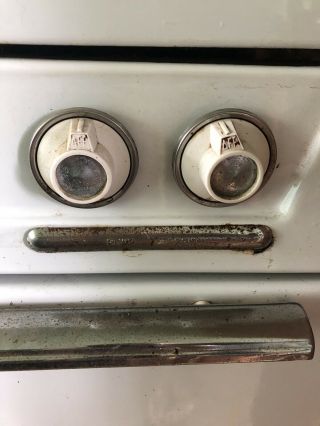 Vintage Hardwick Gas Oven Stove Kitchen Appliance 1940s/50 ' s Made in USA 12