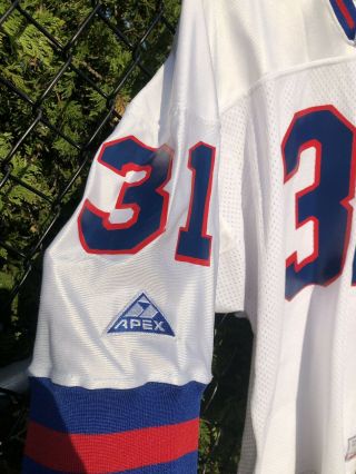 VINTAGE APEX ONE YORK GIANTS JASON SEHORN JERSEY 3