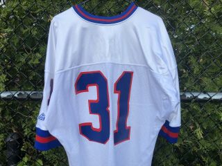 VINTAGE APEX ONE YORK GIANTS JASON SEHORN JERSEY 7