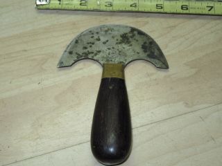 Vintage C.  S.  Osborne 1/2 Round Head Knife 4  Leather Cutting Tool
