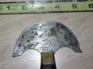 Vintage C.  S.  Osborne 1/2 round Head Knife 4  leather cutting Tool 2