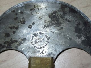Vintage C.  S.  Osborne 1/2 round Head Knife 4  leather cutting Tool 3