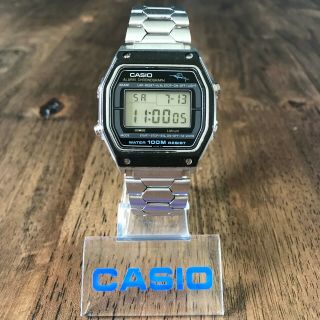 Rare Vintage 1982 Casio W - 450 Marlin Digital Diver Watch Mod.  248 Made In Japan