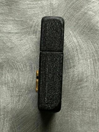 RARE 1942 4 Barrel Black Crackle Unfired 14 Hole Insert US Badge Zippo 6