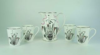 Stunning Rare Eric Ravilious Wedgwood Reissue Lemonade Set,  Garden Implement