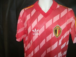Vintage Adidas Belgium 1986 Football Shirt