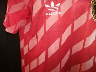 Vintage Adidas Belgium 1986 football shirt 3