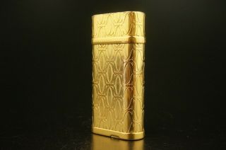 Cartier Gas Lighter Gold color Vintage C03 4