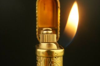 Cartier Gas Lighter Gold color Vintage C03 8
