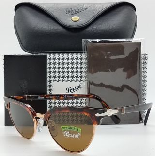 Persol Sunglasses Po3198s 24/57 51mm Vintage Cat Eye Tailoring Ed Polarized