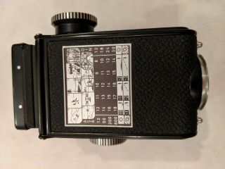 Rollei Rolleiflex Black Baby TLR Vintage 4X4 Box Schneider - Kreuznach Xenar 12