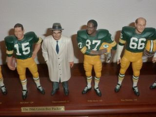 1966 Green Bay Packers Rare Danbury Figurine W/Certificate 3