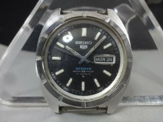 Vintage 1968 Seiko Automatic Watch [seiko 5 Sports] 21j 6119 - 8140 Cal.  6119b