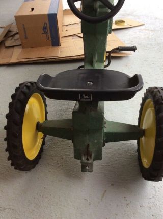 Vintage ERTL John Deere Pedal Tractor Model 520 Toy 5