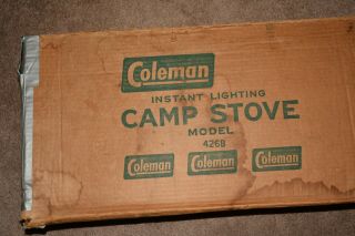 Vintage Coleman 3 Burner Camp Stove Model 426B very 8