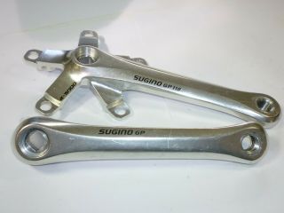 Sugino Japan Gp 110 ∝ - 5000 Vintage Bmx / Mtb Crank Arm Set 165mm 1990 1991