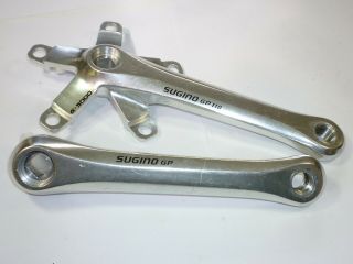 Sugino Japan GP 110 ∝ - 5000 Vintage BMX / MTB Crank Arm Set 165mm 1990 1991 4