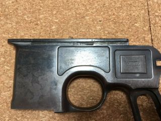 Vintage Waffenfabrik Mauser Broomhandle C96 Trigger Guard & Back Strap