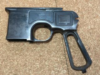 Vintage Waffenfabrik Mauser Broomhandle C96 Trigger Guard & Back Strap 7