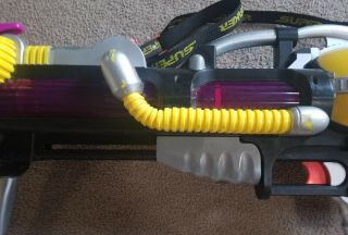 Vintage 1999 Larami Soaker Monster XL Pump Action Water Gun with strap 5