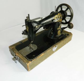 Antique Electric Singer Sewing Machine Model 15 - 31 Serial H219774 1906 vintage 2