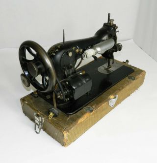 Antique Electric Singer Sewing Machine Model 15 - 31 Serial H219774 1906 vintage 5