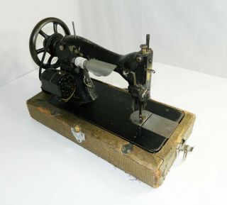 Antique Electric Singer Sewing Machine Model 15 - 31 Serial H219774 1906 vintage 6