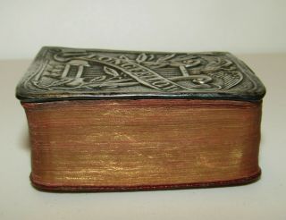 RARE,  VICTORIAN,  STERLING SILVER FRONT,  HENRY WADSWORTH LONGFELLOW BOOK OF POEMS 3